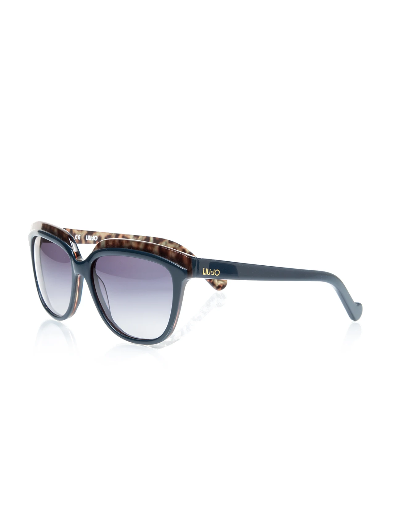 

Women's sunglasses lj 617 424 bone navy blue organic square square 56-16-140 liu jo