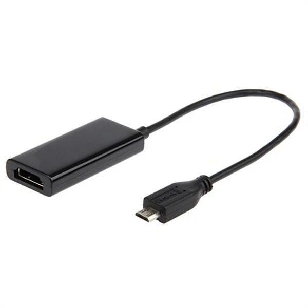 Micro USB Для HDMI адаптер GEMBIRD A-MHL-002 черный