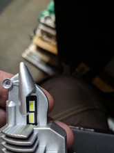 Eurs luchador Foco H4 bombillas Led coche/Faro motocicleta 72W 12V 24V 6000K Super Led H4 bombillas de faro delantero de coche lampada Led H4 8000LM