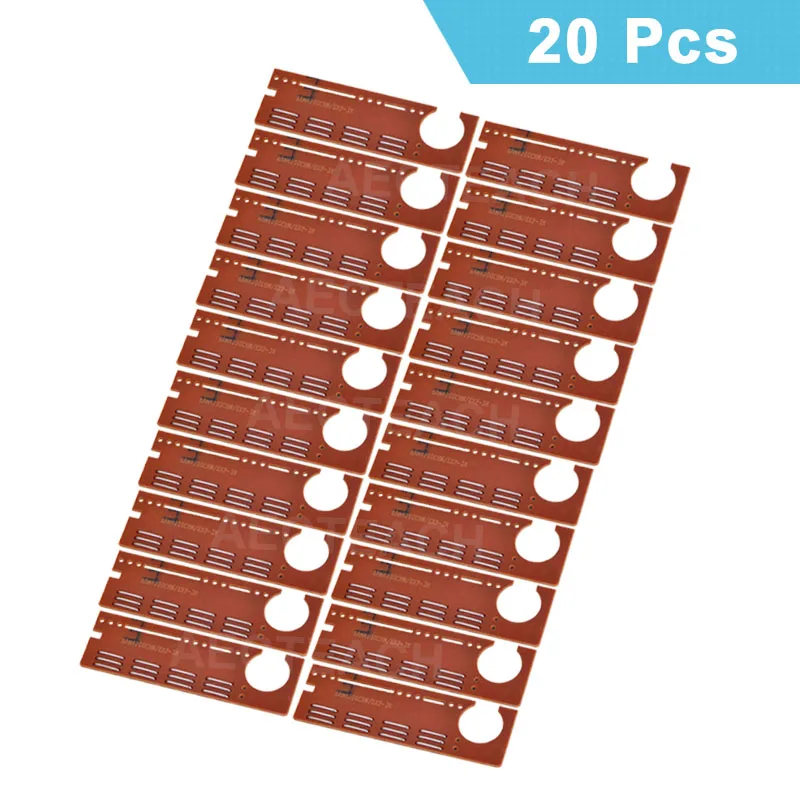 Aecteach черный тонер чипы SCX-4200 чип для samsung SCX 4200 scx 4200 D4200 D4200A 4210 SCX-4210 картриджи для принтера - Цвет: 20pcs