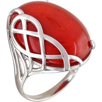 

Esthete ring with sodalite from silver