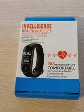 Reloj de pulsera inteligente deportivo M3 con pantalla a Color, rastreador de actividad, control del ritmo cardíaco, para niños, hombre y mujer