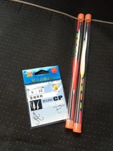 Flotador de pesca de agua dulce, 1 unidad, tubo de regalo, Balsa de agua superficial, boya de cruciano, aparejos de pesca, accesorios