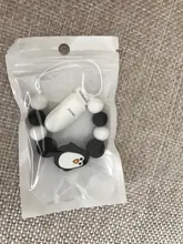 Pinzas para chupete de Colgante Animal de silicona sin BPA, soporte para pezones de cadena para regalo de Baby Shower infantil