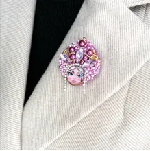 Botones a presión de 18mm para cara de niña, 10 Uds. Redondas mixtas, foto de cristal, cabujón, estilo para pulseras a presión de 18mm, regalo de joyería