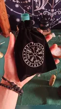 Bolsa de almacenamiento de Tarot de terciopelo, 12 Constelaciones, juego de mesa de cartas, Mini bolsa con cordones, juego de mesa