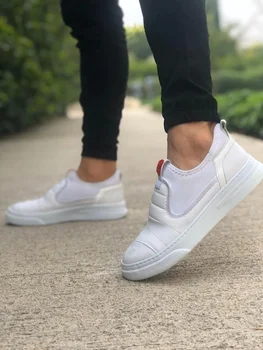 

BA0202 Step-in Casual Thick Bottom White Men 'S Sports Shoes 425670681