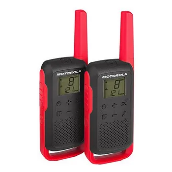 

Walkie-Talkie Motorola T62 LCD 8 Km (2 pcs) Black Red