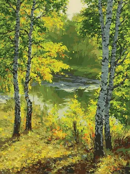 

Moscow region, 30*40 cm painting coloring by numbers on cardboard Snow White 3040-cs