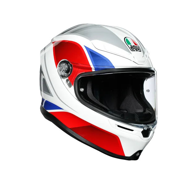 Шлем AGV K-6 MULTI Hyphen White/Red/Blue L | Автомобили и мотоциклы