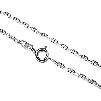 

Chain 925 Sterling silver m 50 cm. Forced Marine 0,60mm. lisa [AB3517]