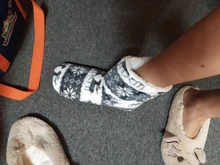 House Slippers Floor-Shoes Flip-Flops Christmas Winter Fur Plush Warm Cotton Indoor Fourrure