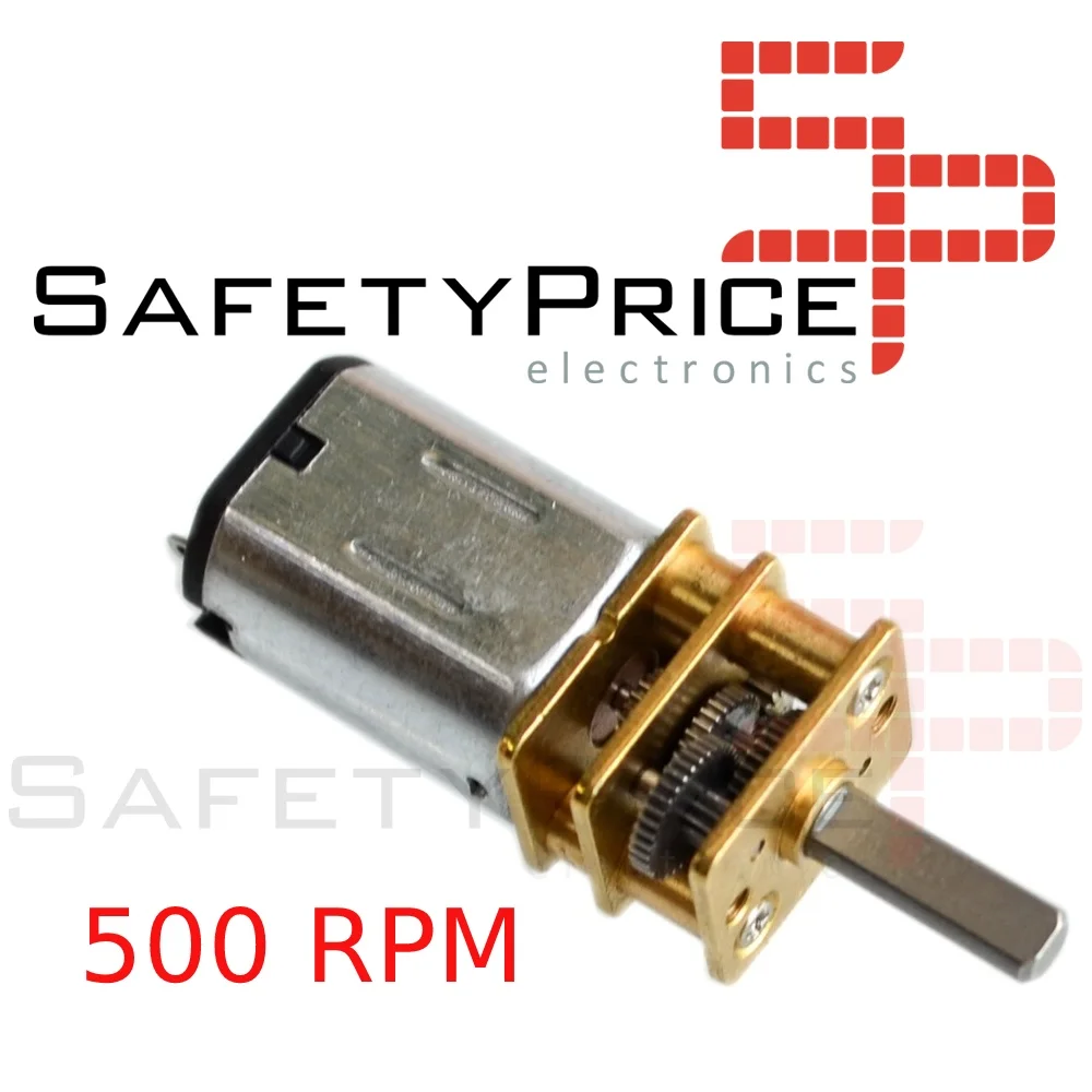 N20 Motore 12V Dc 500 Rpm Smart Car Robot Arduino Un Robotica Fan Sp