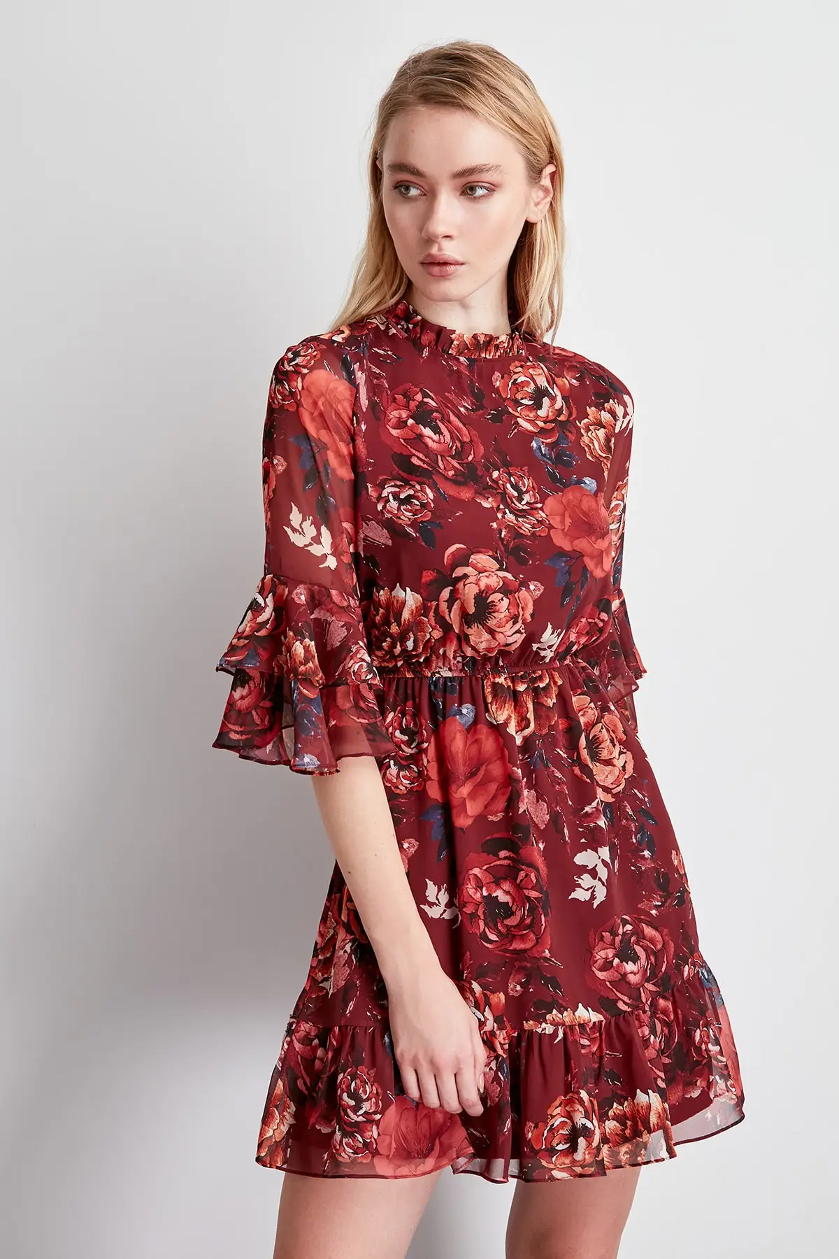 

Trendyol Patterned Dress TWOSS20EL0149