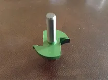 LAVIE-broca con rodamiento para carpintería, cortador de fresado de carburo de tungsteno MC02022, esquina redonda de 8mm, 1 unidad