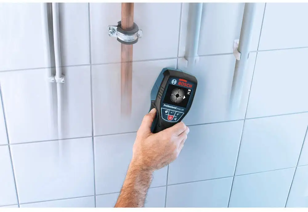 Профессиональный цифровой настенный напольный сканер BOSCH D TECT 120 панельный