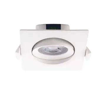 

Downlight LED PSP-S 9044 7w 4000 K 38 deg. Square./rotate. Bel. Ip40 jazzway 4895205004542