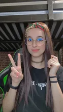 ¡Largo SHANGKE sintético recto peluca con diadema! Peluca de cabello ondulado de fibra resistente al calor para mujer Peluca de fiesta/de uso diario para niña