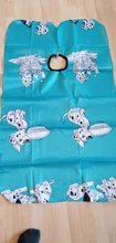 Capa de peluquería para niños, ropa de perro de dibujos animados, cubierta de estilo de peluquería, peluquero, impermeable, corte de pelo, 1 Uds.