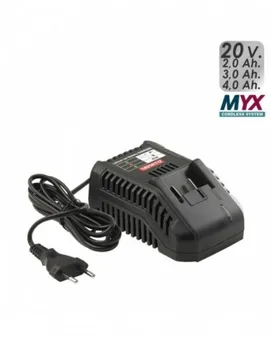 

Battery Charger Yamato 20 V. Universal For 2,0 / 3,0 / 4,0 Ah