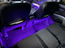 Tira de luces LED RGB para decoración de coche, luz de ambiente Interior con USB, Control remoto inalámbrico de música, múltiples modos