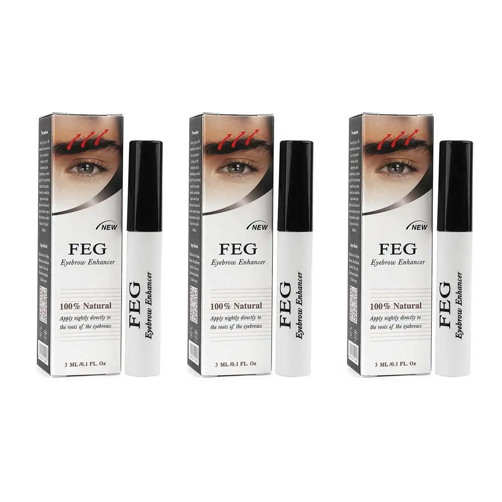Eyebrow 3pcs Сыворотка для роста бровей США, усилитель красоты для бровей, жидкое лечение ресниц, удлиненное более плотное, чернее, наращивание ресниц - Цвет: Eyebrow 3pcs