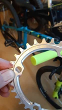 Crankset MTB Mountain-Bicycle Crown Oval 32T Narrow Wide-Chainring 104 Bcd Single-Tooth-Plate-Parts