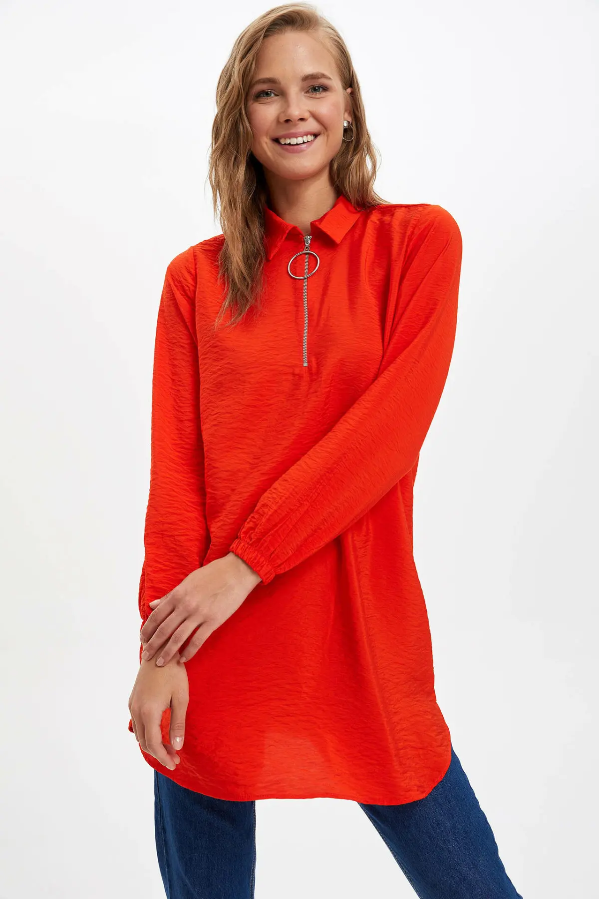 Дефакто гёмлек яка фермуарли Tunik-L3887AZ19AU
