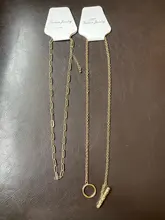 PerisBox 4 tamaños con collares de cadena círculo dorado collares gargantilla para mujer minimalista collar de joyería Vintage