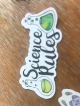 Pegatina De ciencia divertida para estudiante, elemento físico adhesivo de educación para estudiantes, bricolaje, portátil, equipaje, álbum de recortes, papelería, bicicleta, F5, 50 Uds.