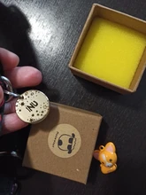 Gato personalizada etiqueta de perro-perro ID Tag MW002 artística fuente de doble cara grabado para la pequeña mascota mediana grande Collar de perro accesorios etiqueta