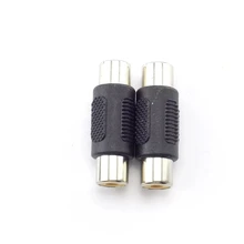 Cable-Plug Adapter Cctv-Connector Video Female Male-To-Male Coupler Audio 2pcs 5pcs 10pcs