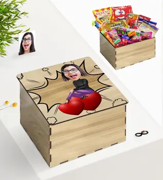

Tailor-made In Wooden Box Lady Caricature Of Nostalgic Lezzetler Gift Seti-2