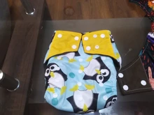 Simfamily pañal reutilizable para bebés lavable tela de carbón de bambú pañal ajustable ajuste 3-36months 3-15kg bebé