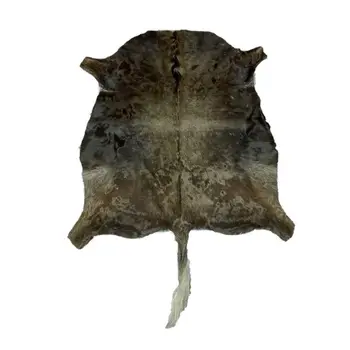 

African wildebeest skin carpet 155x125 cm