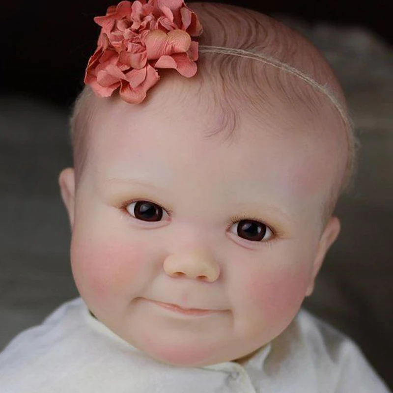 RSG Reborn Baby Doll 25 Inches DIY Popular reborn doll kit Lifelike Newborn Bebe June Vinyl Unpainted Unfinished |