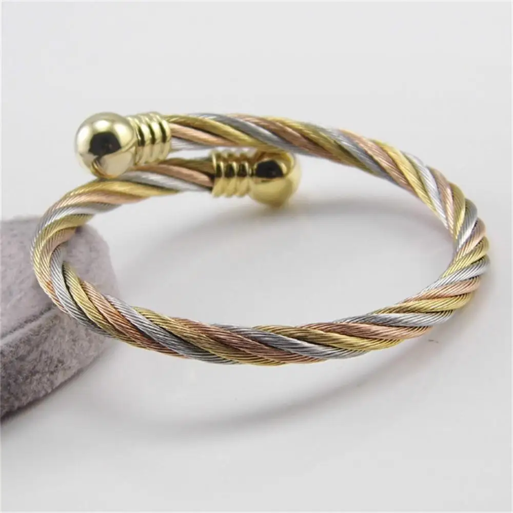 Открытый браслет на запястье браслет для мужчин женщин модные ювелирные изделия Шарм Открытый браслет для запястья ювелирные изделия