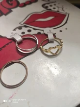 CACANA-anillos de acero inoxidable para parejas, oro rosa, antialergia, lisa, sencilla, Bisutería