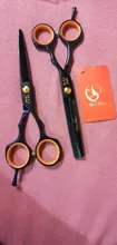 Meisha-Tijeras profesionales de peluquería, herramienta de estilismo para cortar el cabello, 5,5 pulgadas, Japón, 440c, A0027A