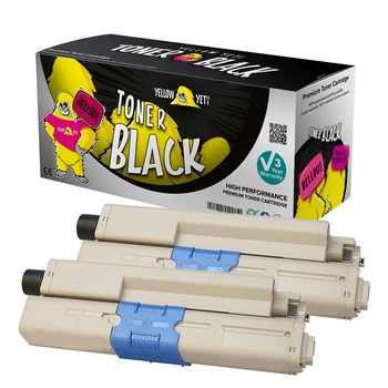 

2pcs Compatible OKI 710 Toner Cartridge Compatible for OKI C711dn C711n C711wt C710dn C710cdtn C711cdtn C710n C710 C711 printer
