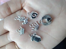 20 piezas de amuletos bebé Onesie overol paño 17x12mm bronce tibetano Color plata colgantes joyería antigua fabricación artesanal DIY