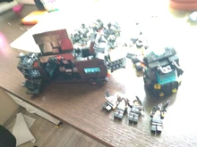 HUIQIBAO SWAT estación de policía camión modelo bloques de construcción ciudad máquina helicóptero figuras de carro ladrillos juguete educativo para niños