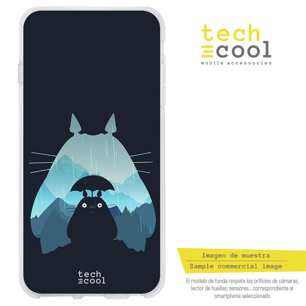 FunnyTech®Чехол-подставка для samsung Galaxy A5 силиконовый() My neighter Totoro 3 vers.2