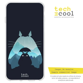 

FunnyTech®Silicone Case for Huawei P8 Lite 2017 l My Neighbor Totoro design 3 vers.2