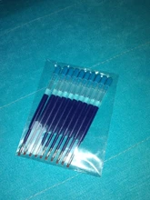 Nuevo 5 unids/lote negro/azul tinta de bolígrafo recambios 0,5mm pluma de Gel para nuestro táctico pluma Accesorios