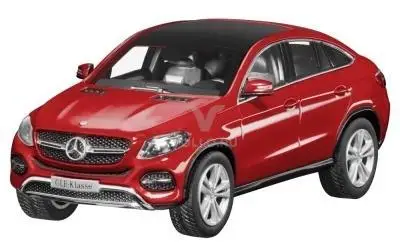 b66960357 mercedes-benz модель 1:43 gle-класс купе красный