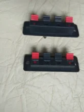 Connector Terminal Breadboard-Clip Audio-Speaker Plastic Jack-Spring Load 4-Positions