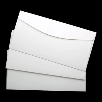 

Oko 1201 envelope for postcard 11x22 cm set. 3 PCs color: white texture 'скорлупа'