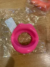 Goma de silicona para levantar la cara entrenador para labios boca apretador del músculo masaje facial ejercitador antiarrugas labio ejercicio herramienta de la boquilla