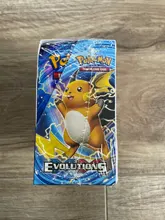 Caja de juguetes de tarjetas de Pokemon para niños, caja de juguetes de Pokemon TCG: Sun & Moon Evolution, potenciador de Pokemon, juguete de juego de Pokemon brillante, regalo de cumpleaños, 324 Uds.